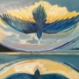 “bird up” (<a href='/inquire.php?gallery=beach&file=fullsizeoutput_2674.jpeg&caption=bird up'>Inquire about this piece</a>)<br />info: 36x48<br />price: $3000