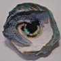“wave 16x16” (<a href='/inquire.php?gallery=ceramic&file=DSC09275.jpg&caption=wave 16x16'>Inquire about this piece</a>)<br />info: hand built ceramic wall platter<br />price: sold