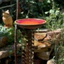 “new orange ” (<a href='/inquire.php?gallery=pools&file=IMG_4133.JPG&caption=new orange '>Inquire about this piece</a>)<br />info: cement steel birdbath<br />price: $250/$750
