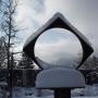 “circle in square in winter” (<a href='/inquire.php?gallery=sculpture&file=DSC09530.JPG&caption=circle in square in winter'>Inquire about this piece</a>)<br />price: $3000