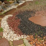 “entry waves” (<a href='/inquire.php?gallery=wallrock&file=entry.jpg&caption=entry waves'>Inquire about this piece</a>)<br />info: colored gravel and flagstone<br />price: negotiable